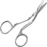 DoubleCurved Lace & Applique Scissors 4Rounded Tips