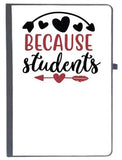 Udnag Ruled Notebook Diary Teacher Student | Beacuse Students, [A5 80Pages 80Gsm]