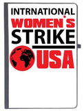 Udnag Ruled Notebook Diary Strikes | International Womens Strike, [A5 80Pages 80Gsm]