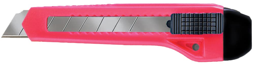 Allway K7-25 Retractable 18Mm Snap-Off Knife Neon 25 Pack