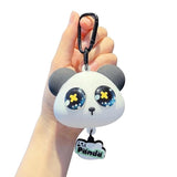 Wisik Enterprise Cute Animal Plush Keychain, Mini Stuffed Bag Pendant Kawaii Bear Bunny Elephant Plush Charm Keychain For Backpa