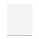 Pacon Railroad 6 Ply Board, 22W x 28L, White (Case of 100)