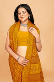 Tamaira Fashion Women'S Plain Cotton Saree (11549_Mustard