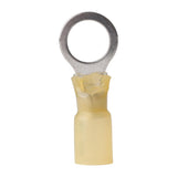 Ancor 312603 Marine Grade Electrical Nylon Insulated Adhesive Lined Heat Shrink Ring Terminals (12 to 10-Gauge, Size 3/8 Screw, 
