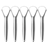 S Sindhia Tongue Scraper Stainless Steel, Bad Breath Treatment, Tongue Cleaner, For A Fresh Breath And Better Oral Health, Tongu