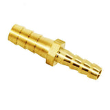 Joywayus Hose Barb Reducer 1/8 to 1/4 Reduce Hose Reducing Splicer Hex Union Brass Fitting