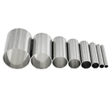 8PCS Stainless Steel Clay Cutter Round Circle Shape Cutter Ceramics Dotting Baking Ring Mold Cutter for Polymer Clay Pottery Han