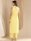 Libas Women'S Viscose Rayon Kurta Sets (400788 Yellow M