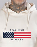 ADRO Hoodies for Men 320 GSM Soft Cotton Hoodie Fabric Long Lasting Printed Hoodies for Winter | Mens Hoodies | Sweatshirt for Men|H24-FLAG-WS-2XL White Sand,White Sand