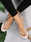 Shoetopia Women'S Sandal,White,8,B0CXJHJ25W