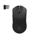 Darmoshark M3 Pro Wireless Gaming Mouse,Tri-Mode 2.4G/USB-C/Bluetooth Mouse Up to 26KDPI,PAW3395 Optical Sensor Lightweight 55g,
