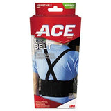 Work Belt with Removable Suspenders, One Size Adjustable, Black