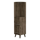 Cincinatti Corner Bar Cabinet -Living Room -Dark Brown