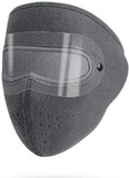 Face Mask With Eye Protector Shield Full Face Protection Mask, AntiFog Eye Guard, Reusable Safety Mask, Outdoor Work,Dust & P