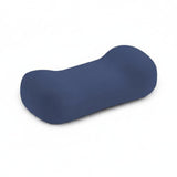 Zoomella Breathable MultiUse Memory Foam Pillow Cooling Material Memory Foam Rest Pillow For Students, Travel, Dark Blue