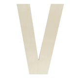 Wooden Letters 12 Inch, Big Wooden Letter V Shapes Cutouts Blank Unfinished Large Wood Alphabet Letters for DIY Crafts Wall Deco
