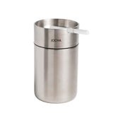 JOCHA Car Ashtray with lid smell proof Stainless Steel Portable Smokeless Detachable Windproof Self Extinguishing Butt Bucket As