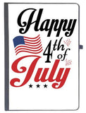 Udnag Ruled Notebook Diary Independance Day | 4Th July, [A5 80Pages 80Gsm]
