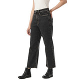 Inkd Women'S Stretchable Fashion Flare Jeans,Black Whack,Black Whack,36
