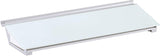 Quartet Glass Desktop Computer Pad, 18 x 6, Whiteboard, Dry Erase Surface, White Surface (GDP186)