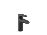 KOHLER K-37891-4-BL Hint Single-Handle Bathroom Sink Faucet, Single Lever Handle Bathroom Faucets, 1.2 GPM, Matte Black