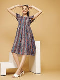 OOMPH! Women's Western & Fusion wear Western Dresses for Women Multicolor - md804,Multicolour