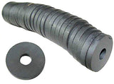 Creative Hobbies 29 Piece Strong 1.25 Inch Donut Round Ceramic Ferrite Ring Magnets, with 3/8 Center Hole x 3/16 Thickness I
