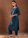 Libas Women'S Chanderi Silk Kurta Set (49449