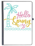Udnag Ruled Notebook Diary Spring | Hello Spring X2, [A5 80Pages 80Gsm]