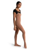 Capezio Womens Ultra Soft Body Tights, Suntan, Large/Xlarge
