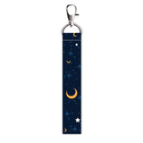 Signoogle Moon And Stars Lanyard Tag With Swivel Lobster Clasp For Bag Luggage Backpack Laptop Travelers Students Worker L X H 5