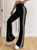 Toplot Women'S Flare Leg Bell Bottom Pants Trouser (Pant-5159-Black-36),Black,36,B0CVN4PL13