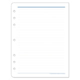 FranklinCovey Wide Lined Pages Expansion Note Pages for Planners (Monarch)