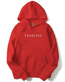 Adro Men'S Cotton Neck Hooded Sweatshirt (H22-M-Frl-Rd_Red_Xl)