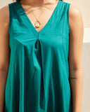 Fabnex Kurta Set For Women | Women Kurta | Women Kurta Sets Kurtis | Women Kurta Pant Set | Women Kurta Pant Set Women (K-113-Green-2Xl)