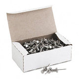Advantus Aluminum Head Push Pins PUSHPIN,5/8,100/BX,AM (Pack of20)