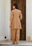 Gosriki Women'S Rayon Viscose A-Line Solid Kurta With Pant (Banjara Beige-Gs_M_Beige_Medium),Beige,,B0F48ZCR3C