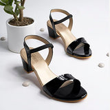 Shoetopia Women'S Flat Sandal (8 Uk) /Black,Black,8,B0BSC98HNK