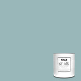 KILZ Chalk Style Paint, Interior, Ultra Flat, Platinum Ring, 1 Quart