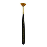 Princeton Artist Brush, MiniDetailer Brushes for Watercolor, Acrylic and Gouache Series 3050, Fan Synthetic Sable, Size 20x0