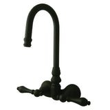 Kingston Brass CC71T5 Vintage Clawfoot Tub Faucet, 8-Inch Adjustable Center, Oil Rubbed Bronze