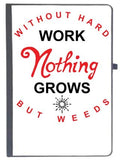 Udnag Ruled Notebook Diary Hard Work | Without Hard Work, [A5 80Pages 80Gsm]