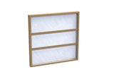 Glasfloss GDS Series 16 x 25 x 1 Double Strut Disposable Fiberglass Panel Air Filters. Case of 12. Actual Size: 155/8 x 245/8 