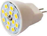 illuminous Pack of Three (3), LED 1.5W 12V MR8 GU4.0 Accent Lamp Bulb