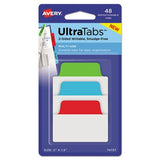 AveryDennison Ave74757 Poly Prime Tab44; 48 Per Pack