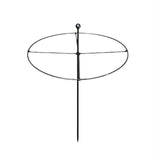 Ecomistiq Round Plant Support Hoop Easy To Use Circular Vine Trellis Stake Decorative Design Climbing Plant Enclosure For Pot, G