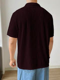Leriya Fashion t Shirt for Men| White t Shirt for Men| Black Drop Shoulder t-Shirt for Men (Medium, Burgundy)