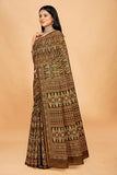Tamaira Fashion Women'S Plain Cotton Saree (11541_Coffee