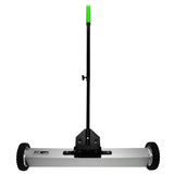 Grip 36 Magnetic Sweeper With Wheels & Release 50 Pound Capacity Extendable Handle 351/2 to 50 Easy Cleanup of Worksho