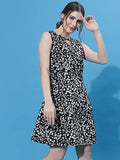 Oomph! Women'S Western & Fusion Wear Western Dresses For Women Black - Md563,Black,Black,S